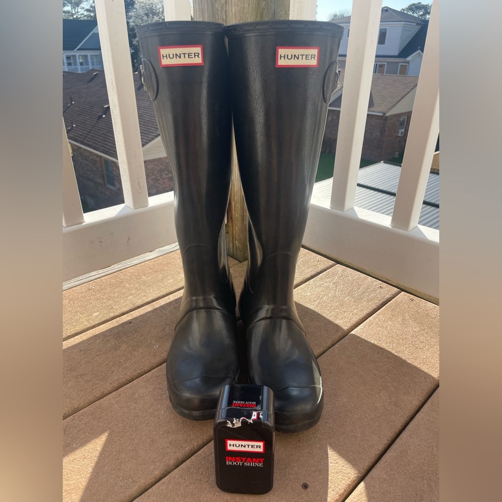 Hunter rain boots